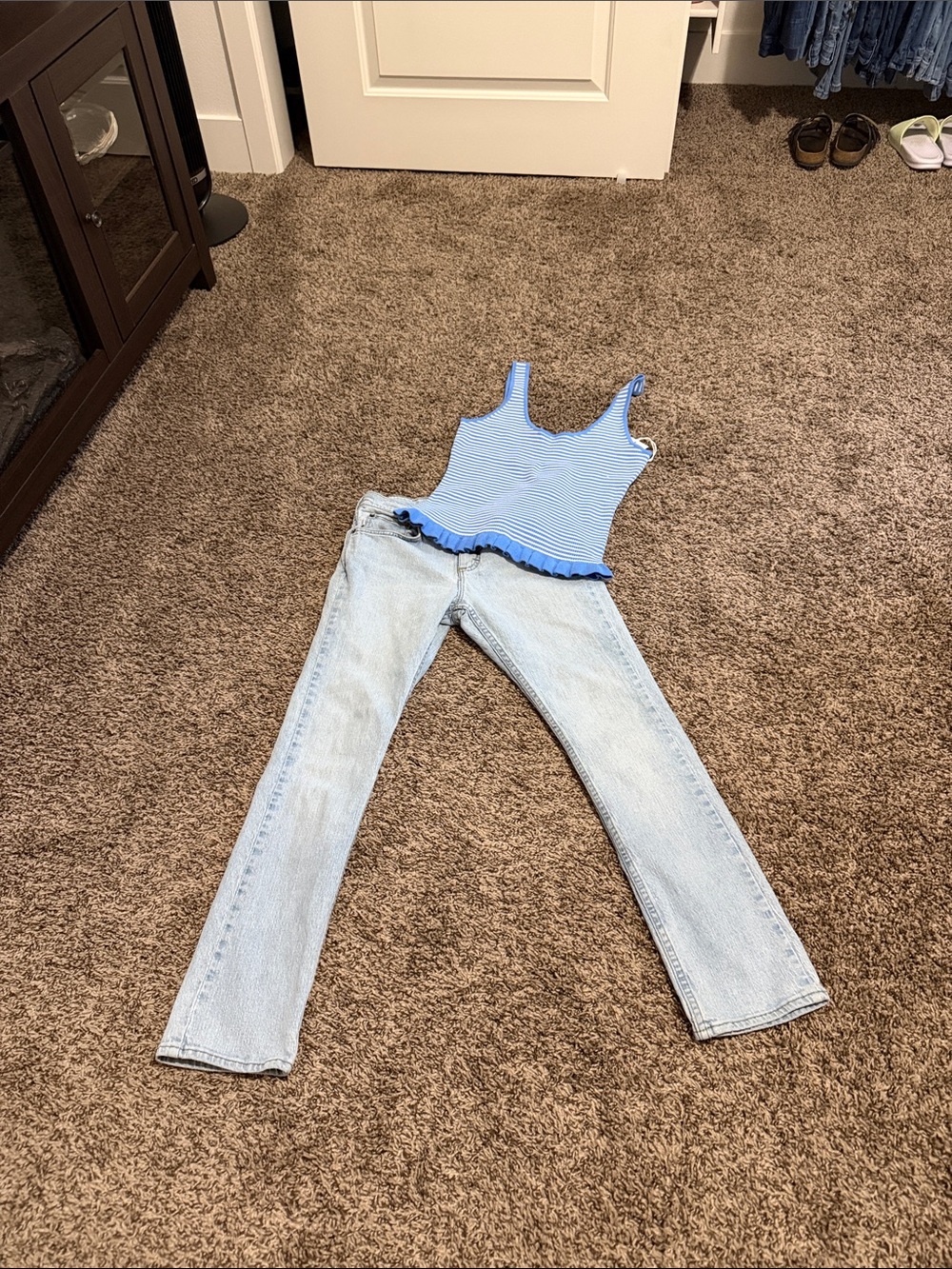 Vans Light Blue Straight Leg Women’s Jeans